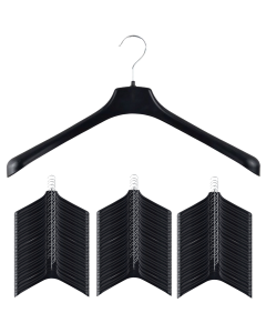60x 460mm Heavy Duty Jacket Hangers Bulk Pack - Commercial Clothes/Coats Holder (R51L)