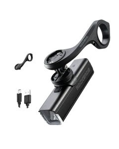 1000LM Bike Light with Battery USB-C Front Lamp Black