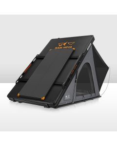 San Hima Kalbarri Lite Gen 2 Rooftop Tent Grey+120W Solar Panel+Ladder & Rack