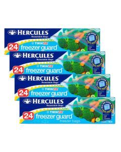 Hercules Freezer Guard Bags 24pk x4