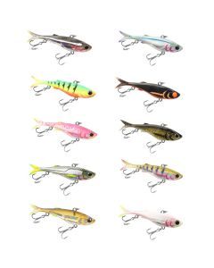 TT Lures Quake Slim 95mm Soft Vibe Fishing Lure Rigged with 4X Strong Trebles