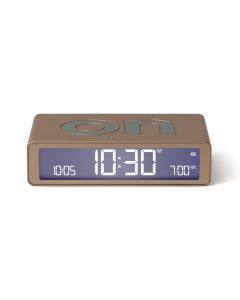 Lexon Flip Classic Reversible Alarm Clock - Gold