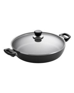 Scanpan Classic 32cm Non-Stick Aluminium Chef Pan - Black (Induction & Oven Safe)