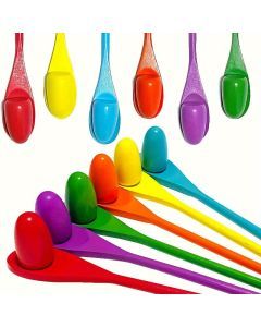 Wooden Egg Spoon Set for Outdoor Yard Games