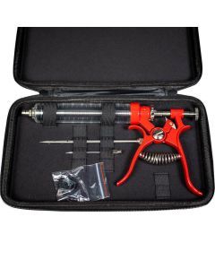 Flaming Coals 50ml Pistol Grip Gourmet Meat Injector with 2 Needles