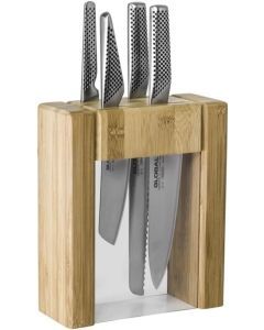Global Ikasu 5-Piece Knife Block Set - Japanese Knives