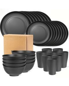 Shatterproof Tableware Set for Camping & Home (16pcs)