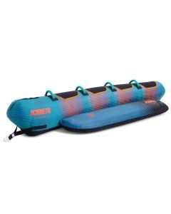 Jobe Chaser 4 Person 3.3m Inflatable Towable Hot Dog Ski tube