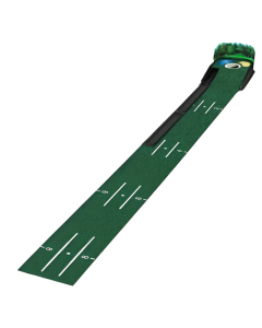 Golf Putting Mat Set with Ball Return System