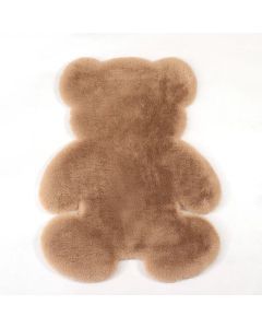 Luxurious Bear Rug Super Soft Carpet - Brown, 120x160cm
