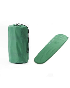 Ultralight Self-Inflating Sleeping Pad R-Value 3.2 Foam Mattress Army Green