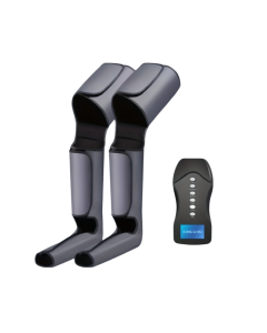 USB-Powered Electric Leg & Foot Massager with Air Compression(Grey)