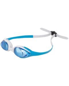 Arena Spider Junior Swimming Goggles in Blue/Grey/Blue – Ages 6–12
