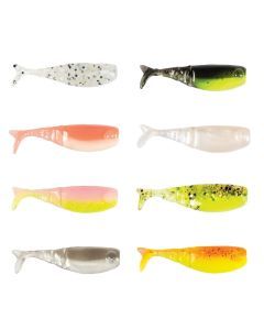 8 Pack of Zman 1.75 Inch Shad Fryz Paddle Tail Soft Plastic Fishing Lures