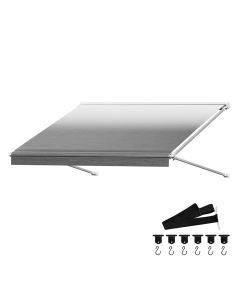 Manan Caravan Awning Replacement Vinyl RV Awning Fabric 15FT Durable Shading