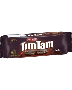 Arnott's Tim Tam Dark Chocolate Biscuits 200g - 1 Packet (Fresh Australian Batch)