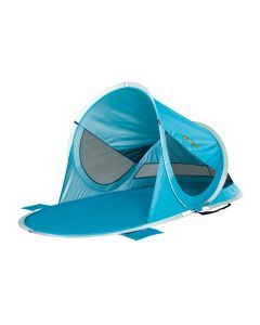 OZtrail Pop-Up Beach Dome Shelter UPF50+ 2.35x1.15m - Blue
