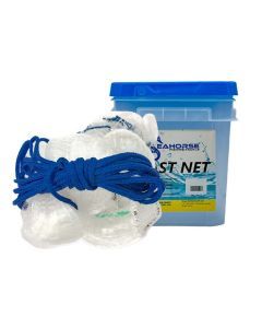 Seahorse Top and Bottom Pocket 10ft Mono Cast Net with 1 Inch Mesh