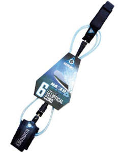 Komunity 6FT Naked Elliptical Cord Leash Surfboard Legrope Leash Surf Surfing Leg Rope