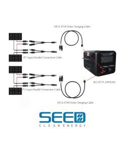 BLUETTI APEX300 Solar Parallel Input Cable ( One Pair)