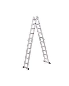 Traderight Multi Purpose Ladder Aluminium Folding Platform Extension Step 5.7m