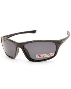 North Beach Hariyo Shiny Black/Grey Men's Polarised Sports Sunglasses 70626