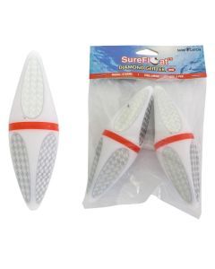 2 Pack of Surecatch Large Diamond Glitter Floats