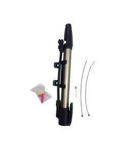 Mini Aluminium Bicycle Hand Pump (Portable Bike & Ball Tyre Inflator)