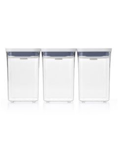 OXO Good Grips POP 2.0 3 Piece Airtight Food Storage Container Set (BPA-Free Stackable)