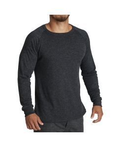 Mens Merino Wool Blend Long Sleeve Base Layer