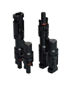 Exotronic 2 to 1 'h' Branch Solar Connector Pair