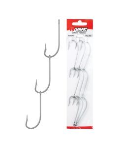 VMC 3 Sets of 3 Permasteel Coated Chemically Sharpened Gang Hooks