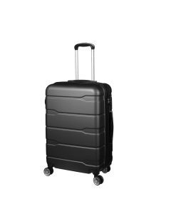 Slimbridge 24" Inch Expandable Luggage Travel Suitcase Case Hard Shell TSA Black