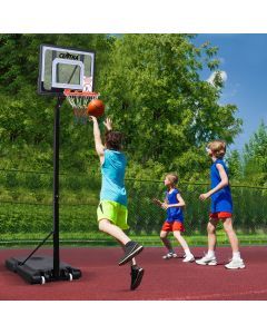 Centra Basketball Hoop Stand Kid Rim Ring System Large Backboard Net Adjustable