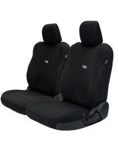Razorback 4x4 GP4 Standard Neoprene 2x Front Seat Covers Suitable for a Mazda BT-50 TF