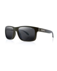 Tonic Mo Polarised Sunglasses with Glass Grey Photochromic Lens & Black Frame