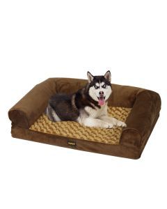 Pawz Pet Bed Sofa Dog Bedding Soft Warm Mattress Cushion Pillow Mat Plush L