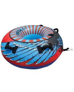 Test Pilot Kamakazi 1-person 56" Inflatable Towable Ski Tube Blue/Red