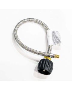 Bromic Double Gas Regulator Flexi Hose 450mm