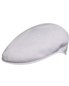 Kangol Tropic Mens 504 Ivy Cap - White XL (Classic Summer Flat Driving Hat 0287BC)