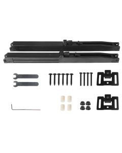 Antique Style Sliding Barn Double Door Hardware Damper Quiet Closing Tool Kit