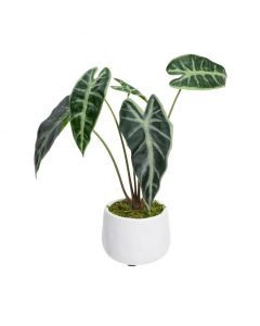 30cm Polly Bush in Pot Artificial Plant Flower Décor