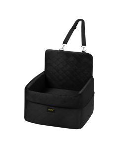 Pawz Dog Car Seat Booster Belt Pet Portable Travel Bed Easy Clean Washable Black