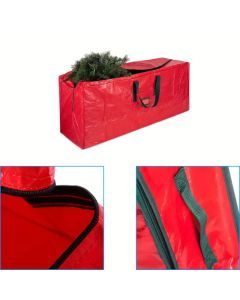 Supreme Storage: Deluxe Christmas Tree Bag with Reinforced Handles & Dual Zippers