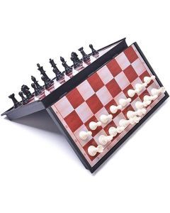 Magnetic Portable Travel Chess Game Set Folding Board Game Chessboard - 16 x 16cm