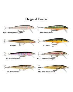 7cm Rapala Original Floating Minnow Hard Body Fishing Lure