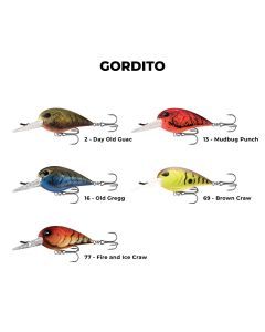 13 Fishing 50mm Gordito Crankbait Fishing Lure