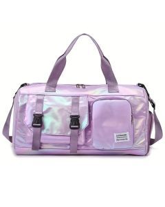Women's Travel Duffel Bag with Shoe Compartment