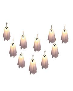 Halloween Ghost String Lights 10pcs with 8 Modes