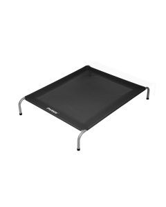 Pawz Elevated Trampoline Pet Bed Dog Puppy Raised Heavy Duty Medium Black